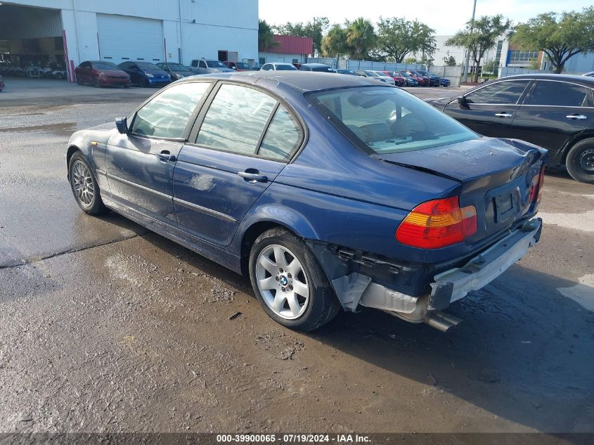 WBAET37463NJ35530 | 2003 BMW 325I