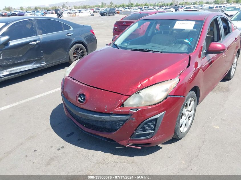 2011 Mazda Mazda3 I Touring VIN: JM1BL1VF4B1474291 Lot: 39900076
