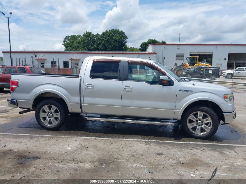 2013 Ford F-150 Lariat VIN: 1FTFW1CF3DFB14432 Lot: 39900090