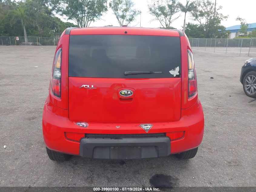 2010 Kia Soul +/!/Sport VIN: KNDJT2A29A7043610 Lot: 39900100