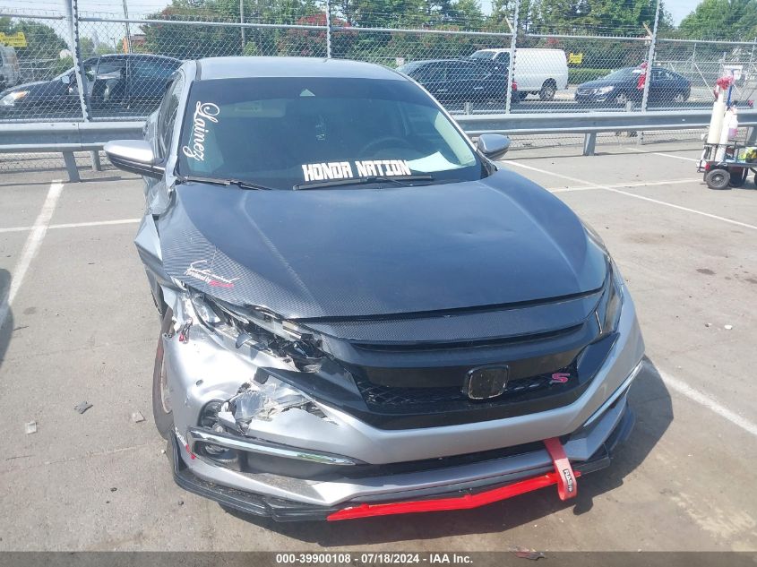 2019 Honda Civic Lx VIN: 2HGFC2F63KH550138 Lot: 39900108