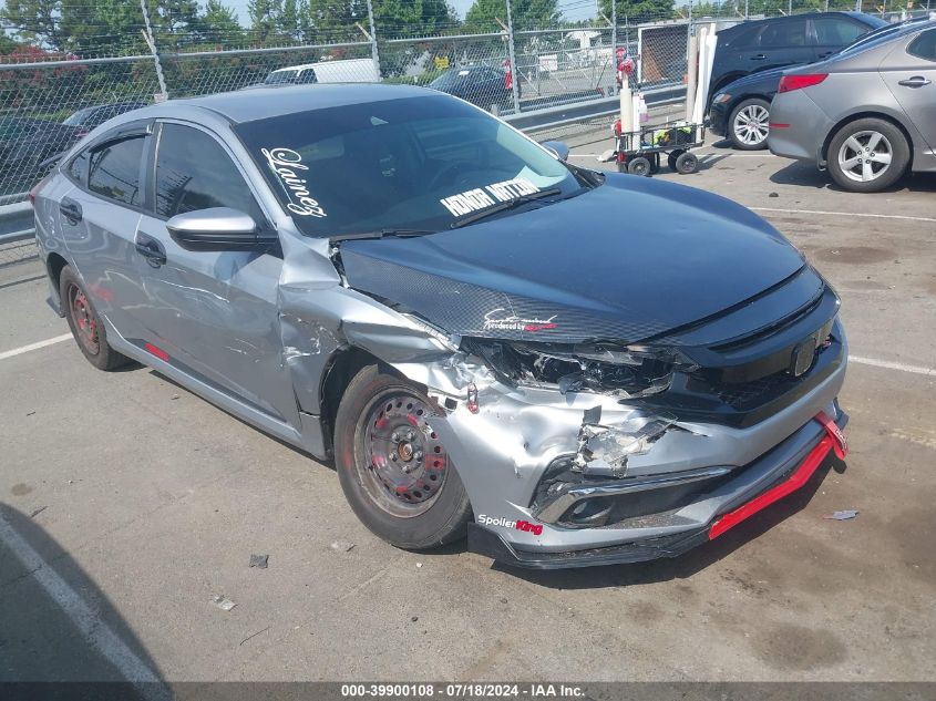 2019 Honda Civic Lx VIN: 2HGFC2F63KH550138 Lot: 39900108