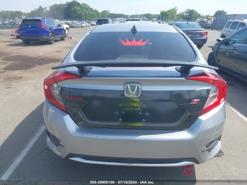 2019 Honda Civic Lx VIN: 2HGFC2F63KH550138 Lot: 39900108