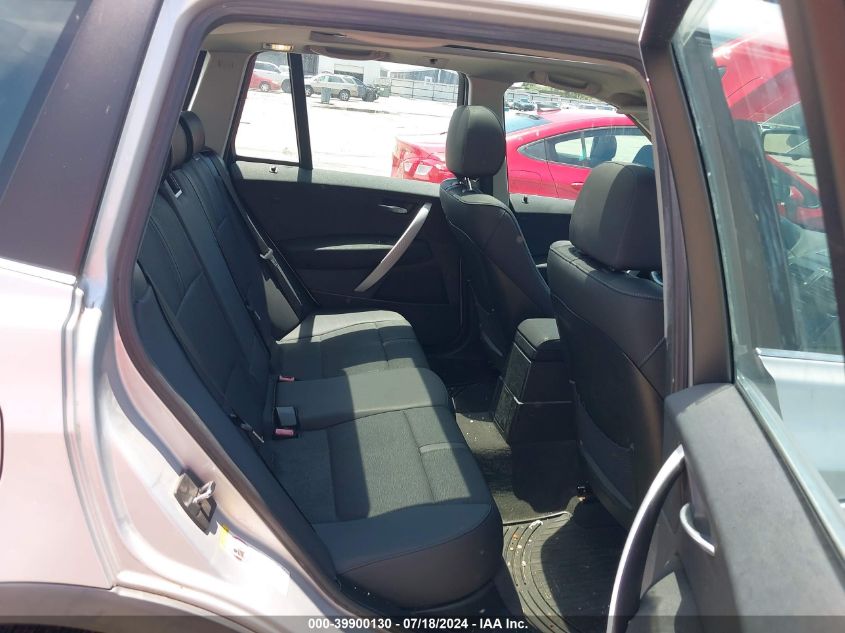 2006 BMW X3 3.0I VIN: WBXPA93486WD27644 Lot: 39900130