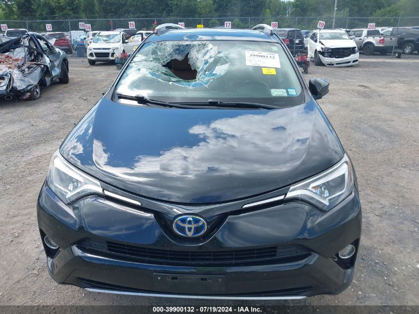 2016 Toyota Rav4 Hybrid Limited VIN: JTMDJREVXGD008651 Lot: 39900132