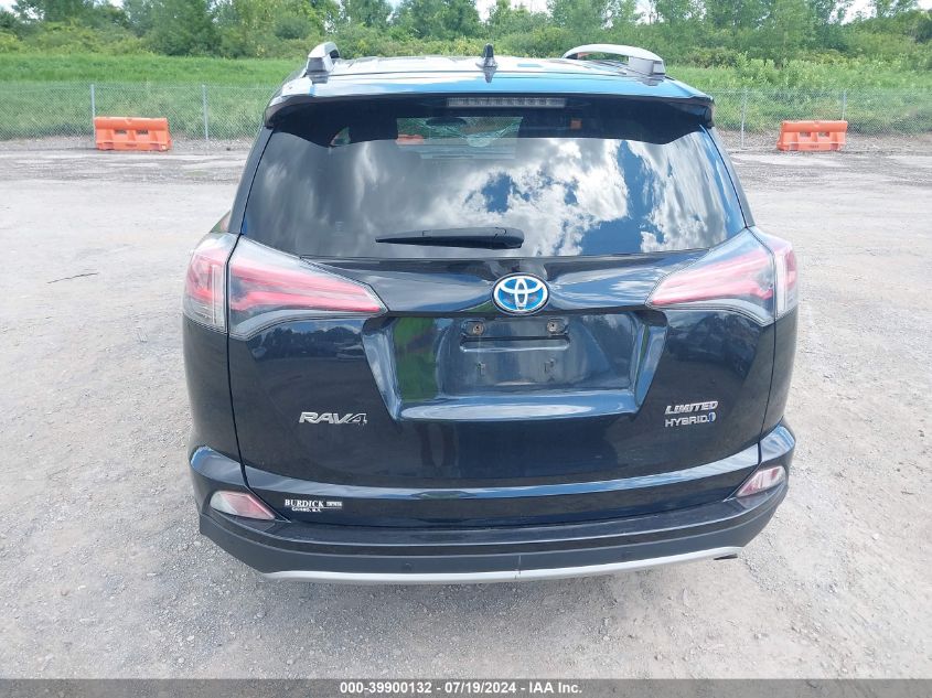 2016 Toyota Rav4 Hybrid Limited VIN: JTMDJREVXGD008651 Lot: 39900132