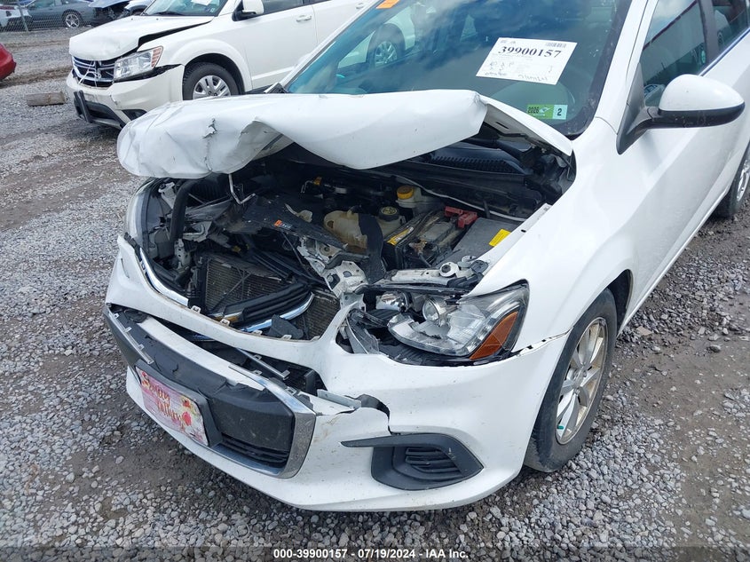 2017 Chevrolet Sonic Lt VIN: 1G1JD5SH9H4110275 Lot: 39900157