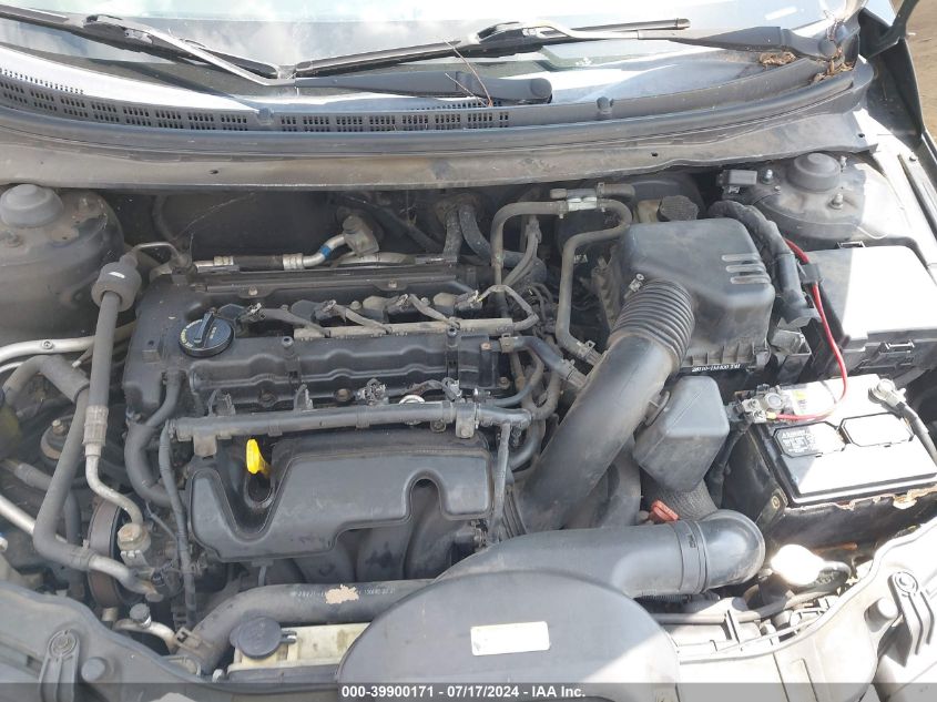 2010 Kia Forte Lx VIN: KNAFT4A2XA5875211 Lot: 39900171