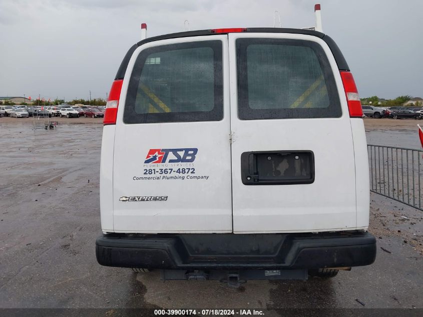 2020 Chevrolet Express Cargo Rwd 3500 Extended Wheelbase Wt VIN: 1GCZGHFGXL1184187 Lot: 39900174