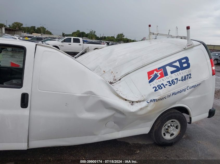 2020 Chevrolet Express Cargo Rwd 3500 Extended Wheelbase Wt VIN: 1GCZGHFGXL1184187 Lot: 39900174