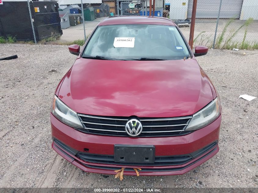2017 Volkswagen Jetta 1.4T S VIN: 3VW2B7AJ7HM261778 Lot: 39900202