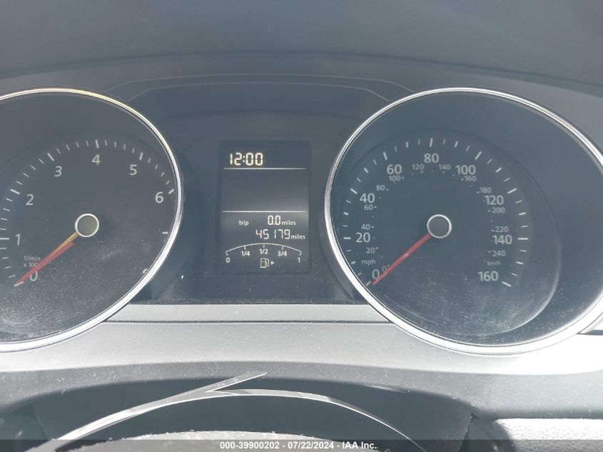 2017 Volkswagen Jetta 1.4T S VIN: 3VW2B7AJ7HM261778 Lot: 39900202