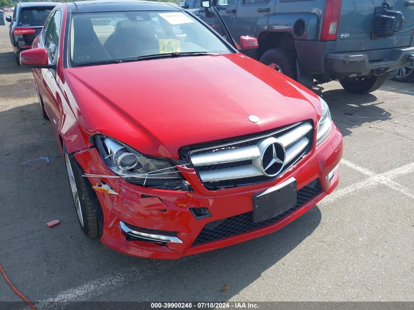 2012 Mercedes-Benz C 250 250 VIN: WDDGJ4HB9CF900153 Lot: 39900248