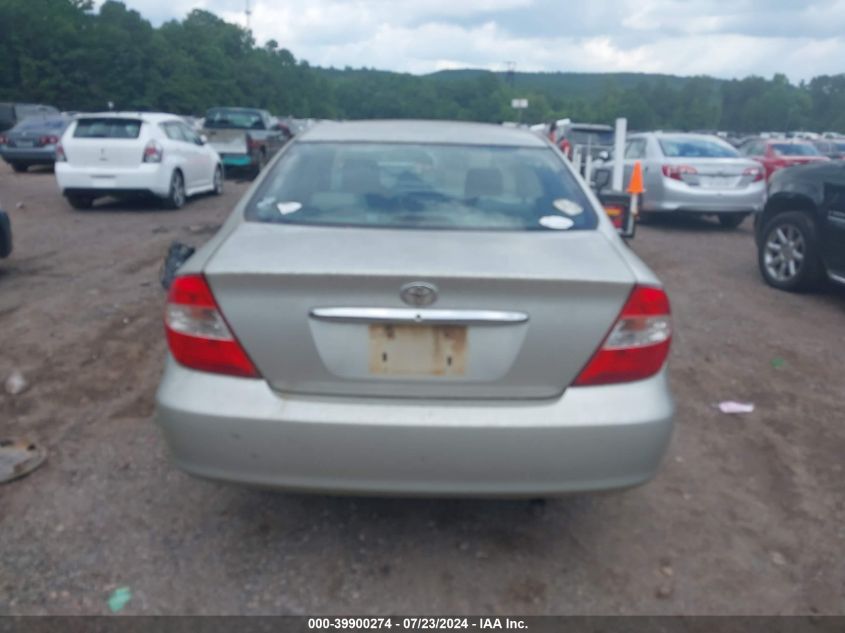 2004 Toyota Camry Le VIN: 4T1BE32K74U926948 Lot: 39900274