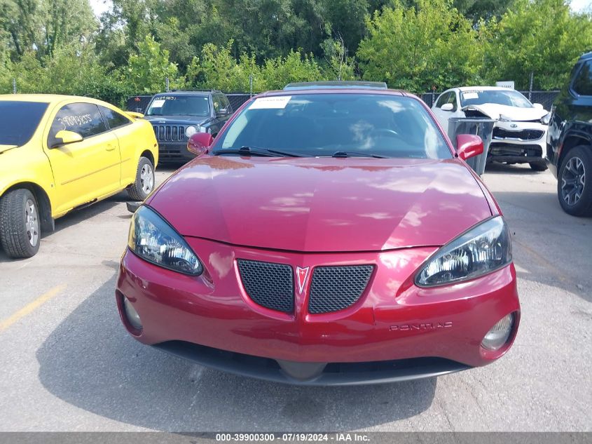 2007 Pontiac Grand Prix VIN: 2G2WP552771186300 Lot: 39900300