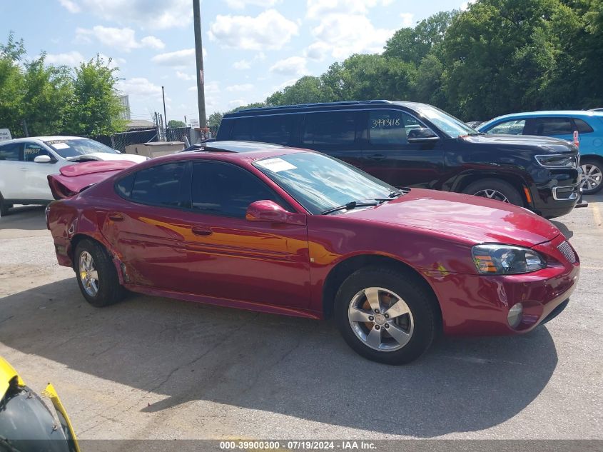 2007 Pontiac Grand Prix VIN: 2G2WP552771186300 Lot: 39900300