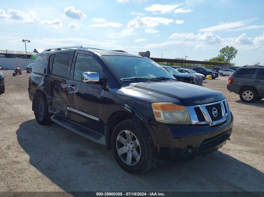 2012 Nissan Armada Platinum VIN: 5N1BA0NF5CN611373 Lot: 39900305