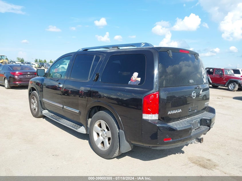 2012 Nissan Armada Platinum VIN: 5N1BA0NF5CN611373 Lot: 39900305