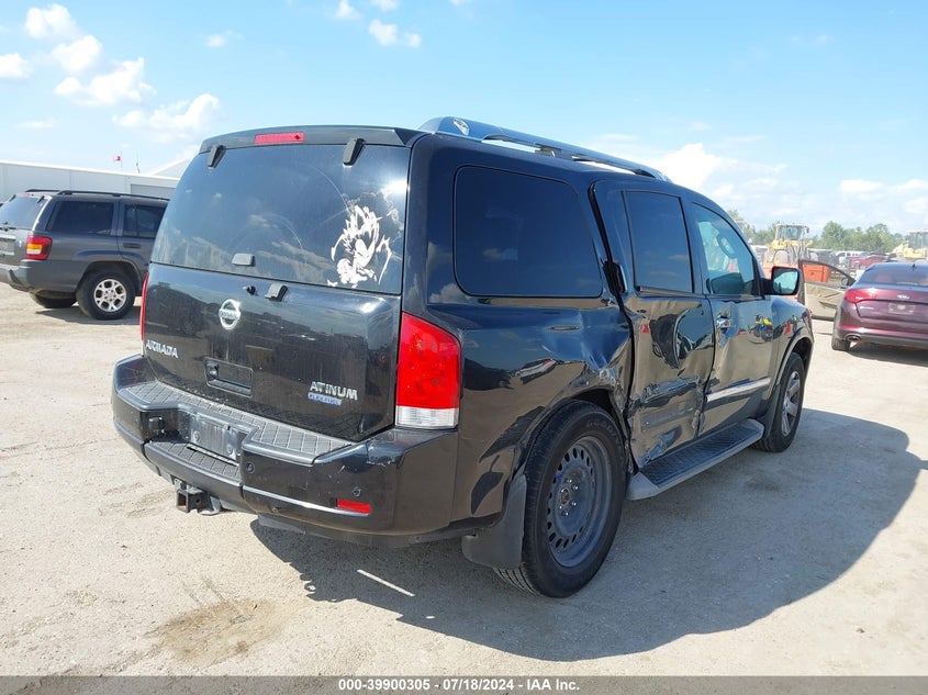 2012 Nissan Armada Platinum VIN: 5N1BA0NF5CN611373 Lot: 39900305