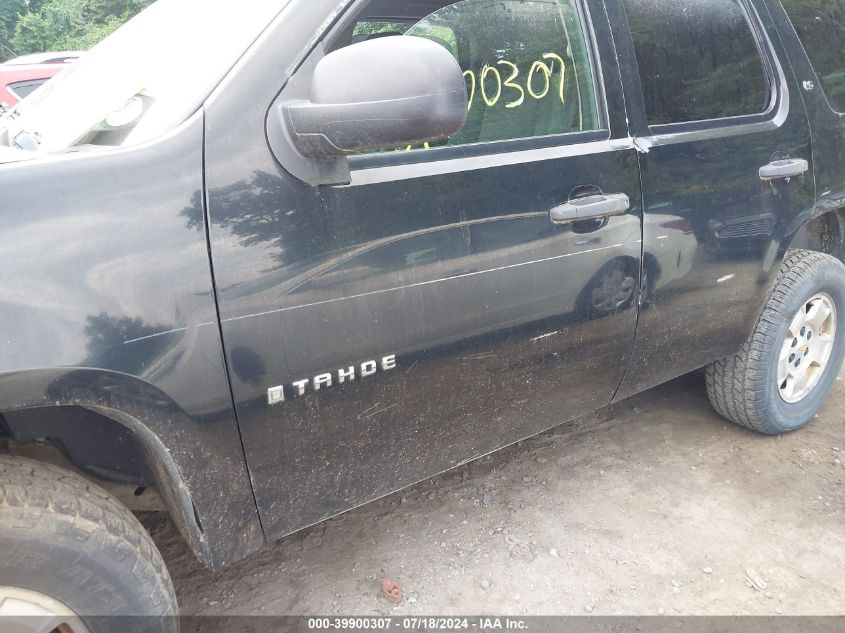 2009 Chevrolet Tahoe Ls VIN: 1GNFK13049J100977 Lot: 39900307