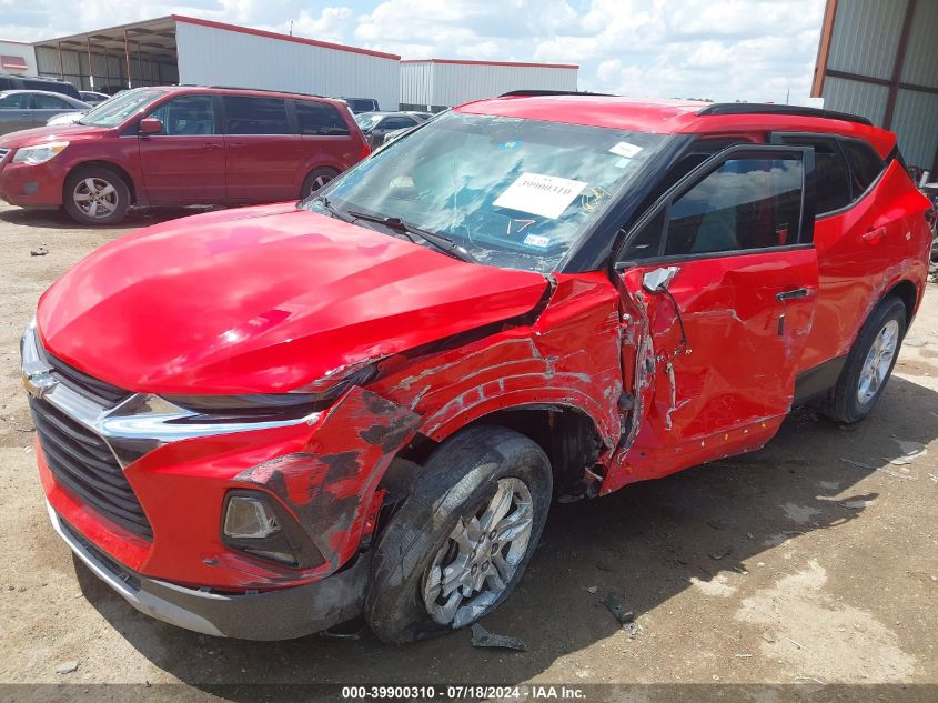 2020 Chevrolet Blazer Fwd 2Lt VIN: 3GNKBCRS2LS637257 Lot: 39900310