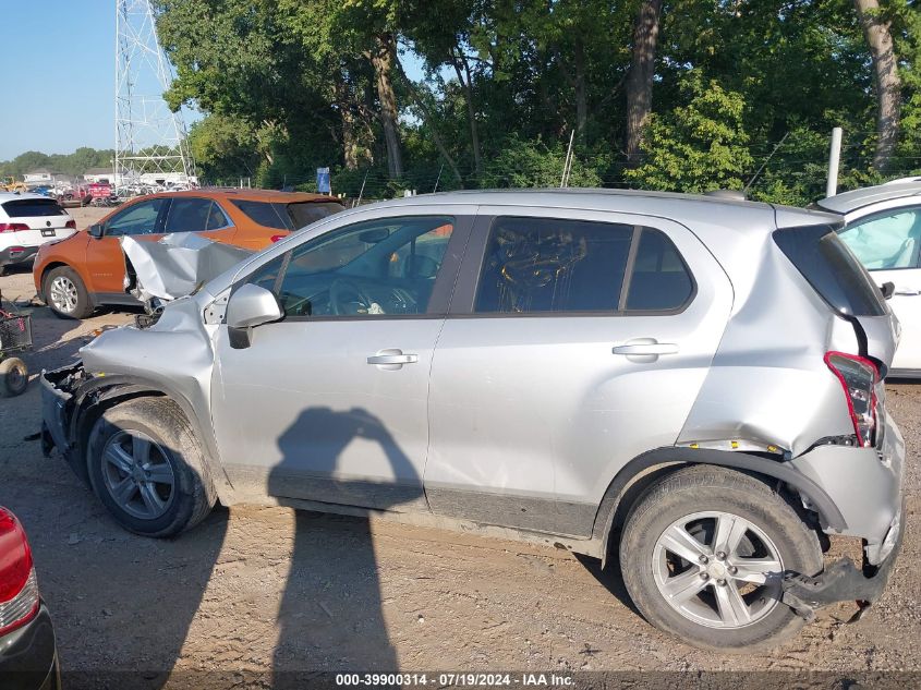 2021 Chevrolet Trax Fwd Ls VIN: KL7CJKSBXMB301564 Lot: 39900314