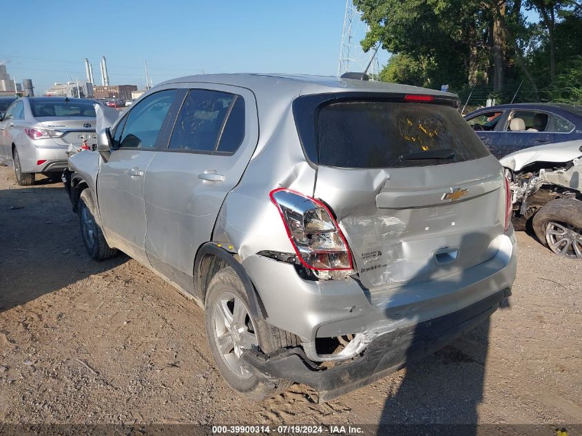2021 Chevrolet Trax Fwd Ls VIN: KL7CJKSBXMB301564 Lot: 39900314