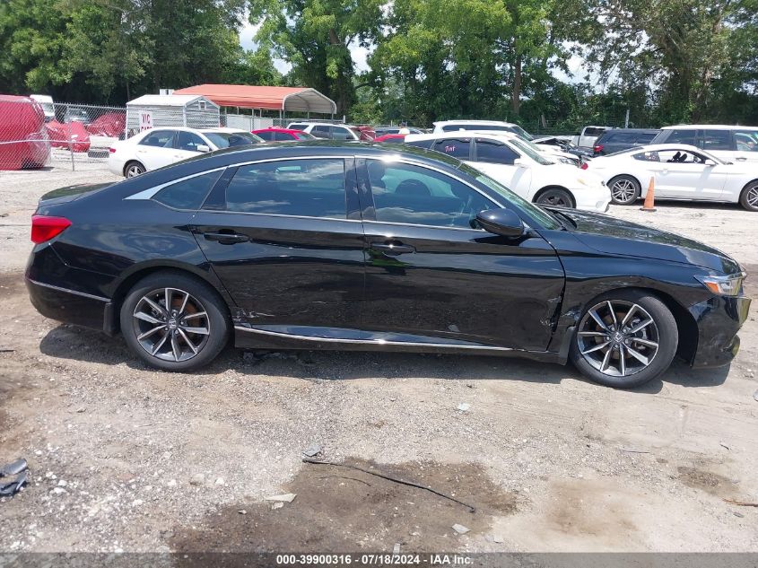 2021 Honda Accord Ex-L VIN: 1HGCV1F53MA071525 Lot: 39900316