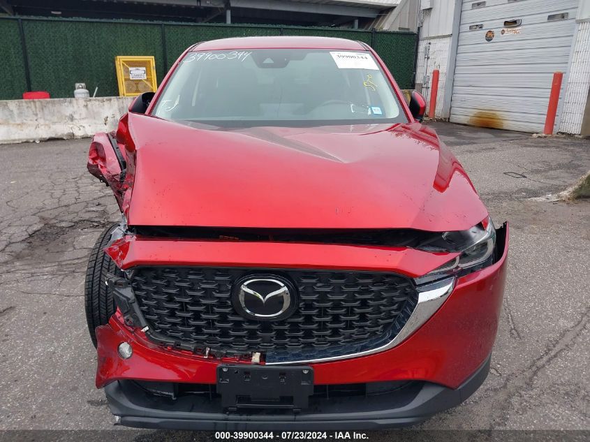 2022 Mazda Cx-5 2.5 S VIN: JM3KFBAM5N0537899 Lot: 39900344