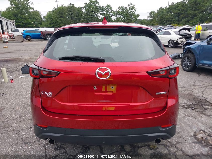 2022 Mazda Cx-5 2.5 S VIN: JM3KFBAM5N0537899 Lot: 39900344