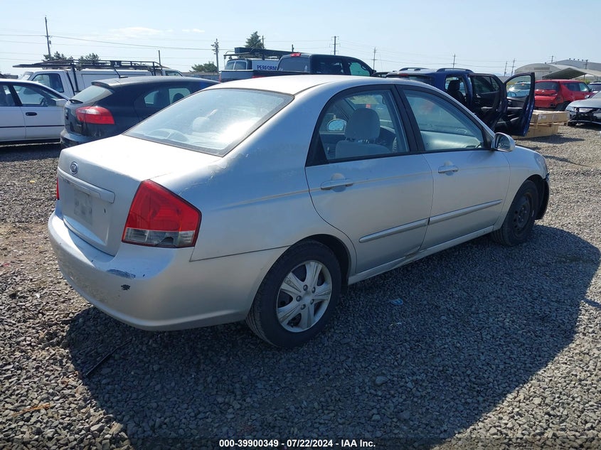 2008 Kia Spectra Ex VIN: KNAFE122585511456 Lot: 39900349