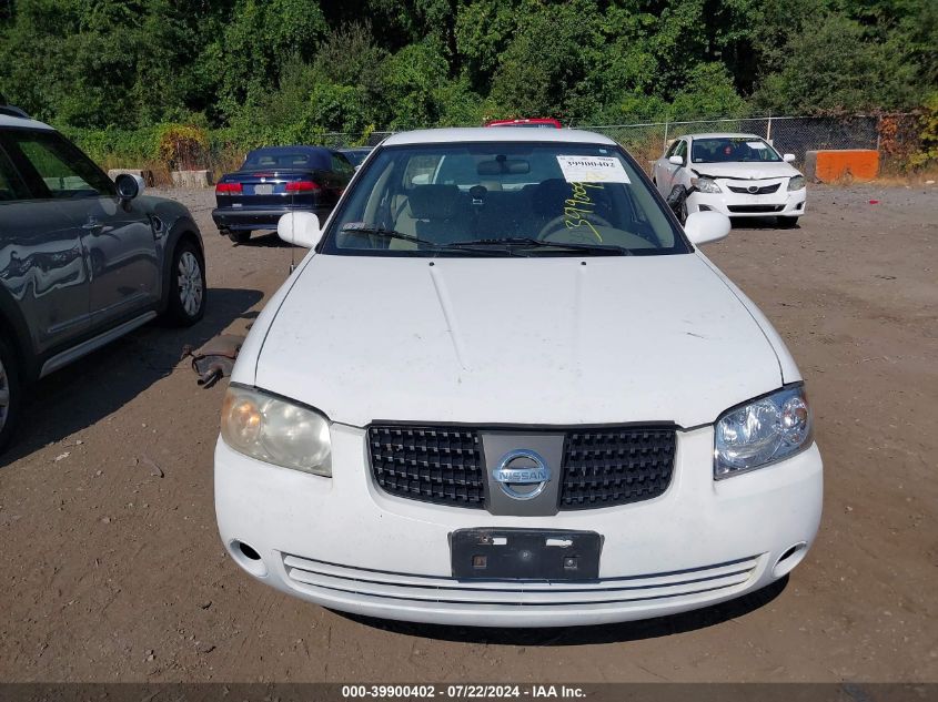 2006 Nissan Sentra 1.8S VIN: 3N1CB51D26L475735 Lot: 39900402