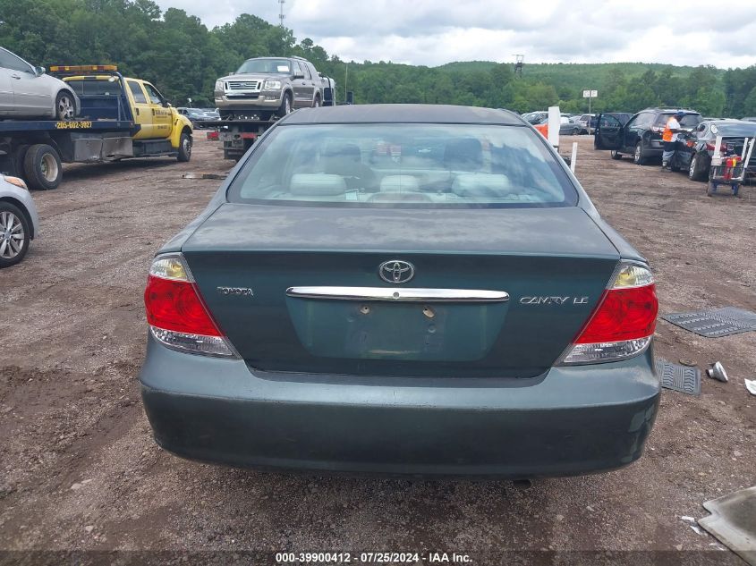 2005 Toyota Camry Le VIN: 4T1BE32K45U387836 Lot: 39900412