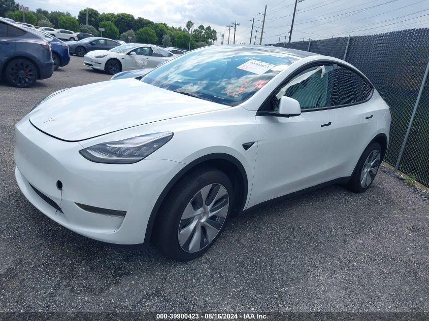 7SAYGDEE9PA141459 2023 TESLA MODEL Y - Image 2