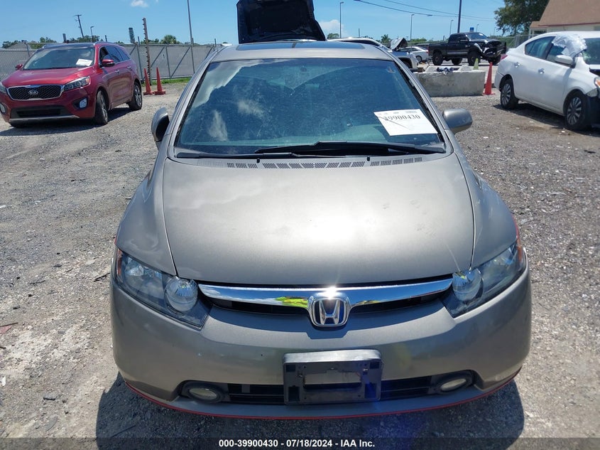 2007 Honda Civic Ex VIN: 2HGFA168X7H504847 Lot: 39900430