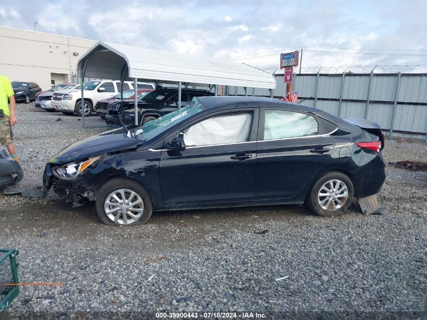 2022 Hyundai Accent Sel VIN: 3KPC24A68NE176536 Lot: 39900443