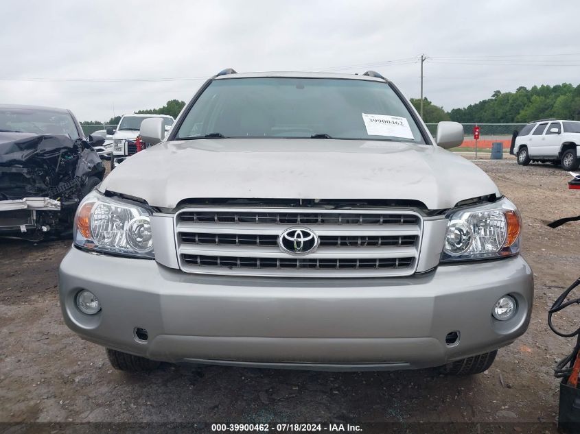 2004 Toyota Highlander Limited V6 VIN: JTEDP21A440024092 Lot: 39900462