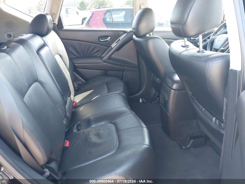 2009 Nissan Murano Sl VIN: JN8AZ18W89W134939 Lot: 39900464