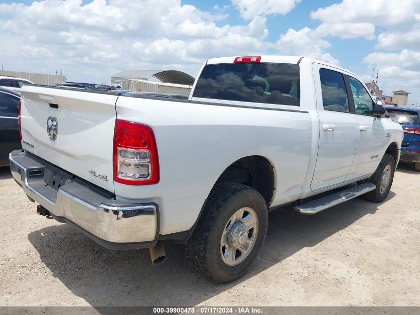 2021 Ram 2500 Big Horn 4X4 6'4 Box VIN: 3C6UR5DL2MG554514 Lot: 39900478