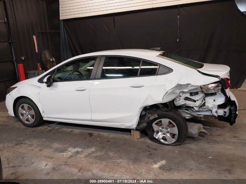 2018 Chevrolet Cruze Ls Auto VIN: 1G1BC5SM4J7209434 Lot: 39900481