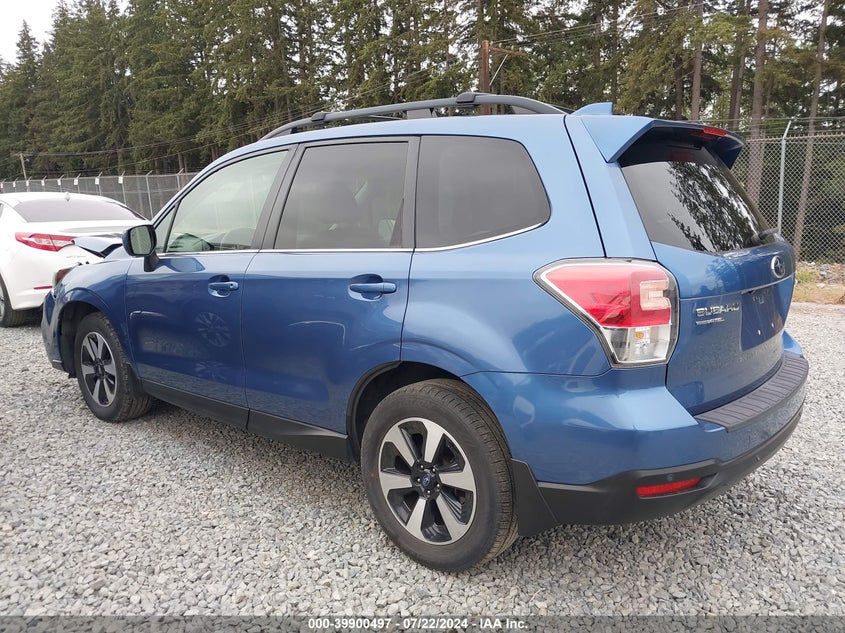 2017 SUBARU FORESTER 2.5I LIMITED - JF2SJARC1HH448609