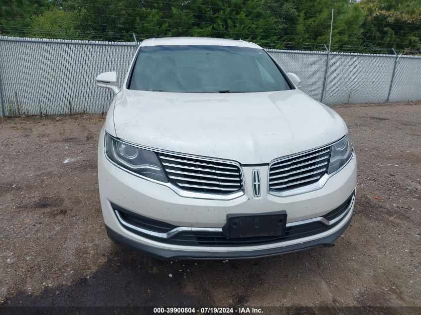 2016 Lincoln Mkx Premiere VIN: 2LMTJ8JR7GBL57349 Lot: 39900504