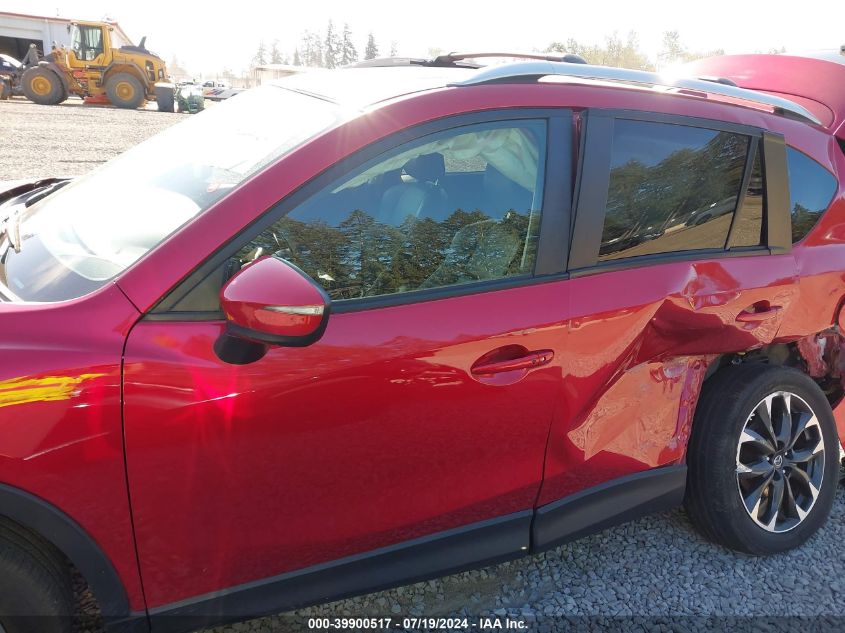 2016 Mazda Cx-5 Gt VIN: JM3KE4DY2G0872361 Lot: 39900517