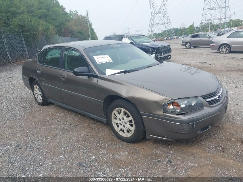 2002 Chevrolet Impala VIN: 2G1WF55E729386444 Lot: 39900529