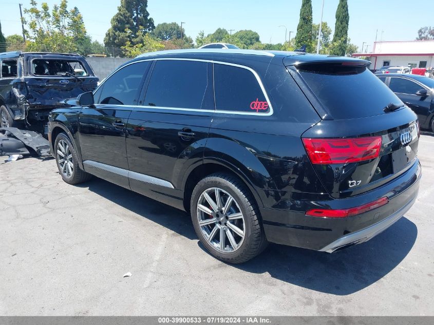 2017 Audi Q7 3.0T Premium VIN: WA1LAAF72HD036114 Lot: 39900533