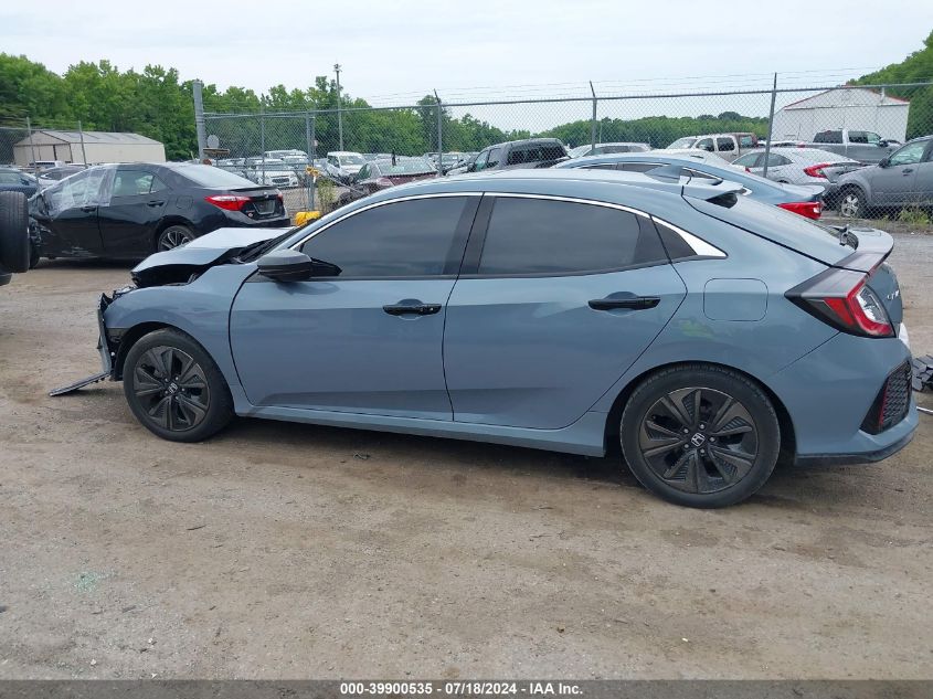 2019 Honda Civic Ex VIN: SHHFK7H67KU412201 Lot: 39900535