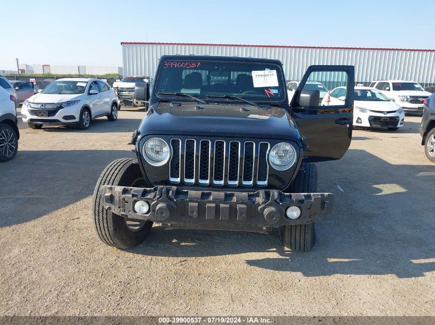 2023 Jeep Gladiator Overland VIN: 1C6HJTFG1PL547283 Lot: 39900537