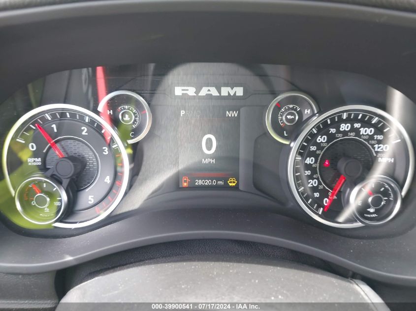 2023 Ram 2500 Big Horn 4X4 6'4 Box VIN: 3C6UR5DL8PG632704 Lot: 39900541