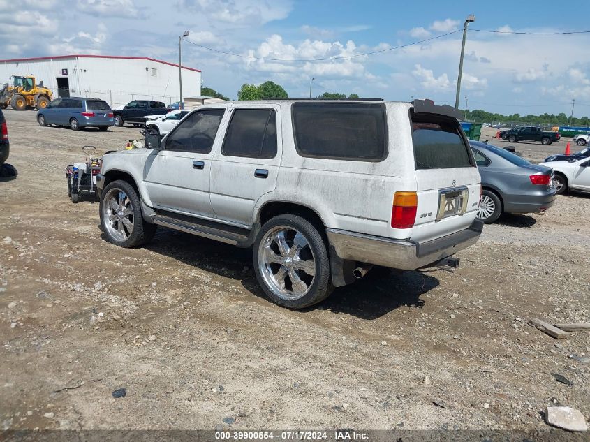 1995 Toyota 4Runner Vn29 Sr5 VIN: JT3VN29V1S0065416 Lot: 39900554