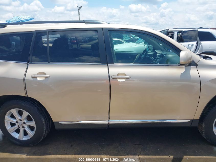 2011 Toyota Highlander Se V6 VIN: 5TDBK3EH2BS042799 Lot: 39900598